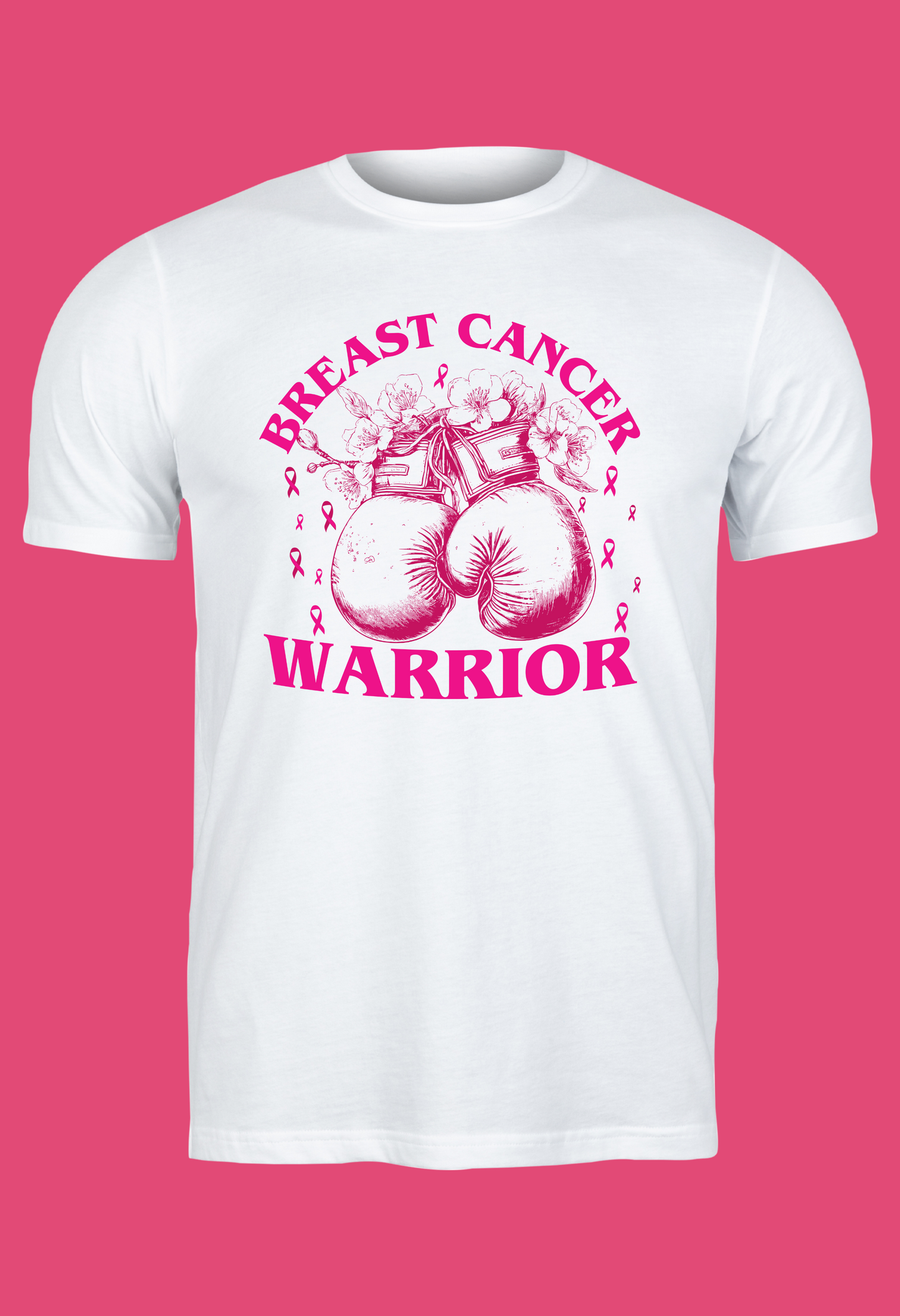 Breast Cancer Warrior - Boxing Gloves