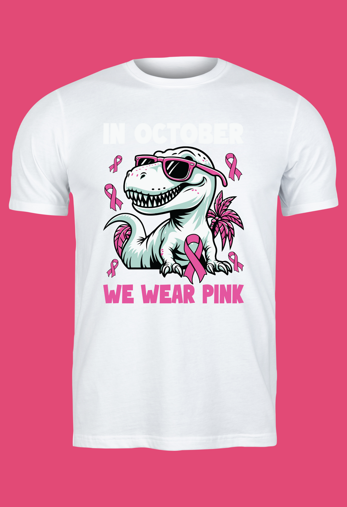 In October We Wear Pink - Dinosaur