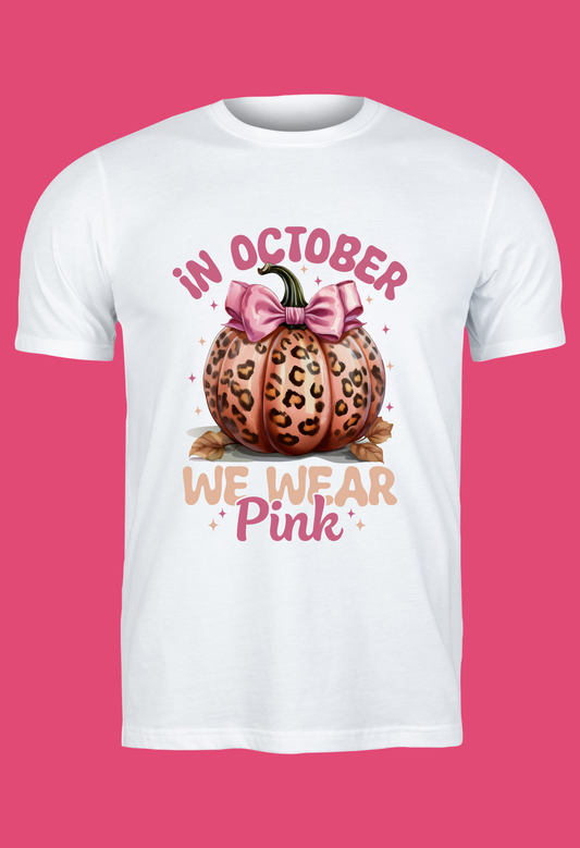 In October We Wear Pink - Pumpkin