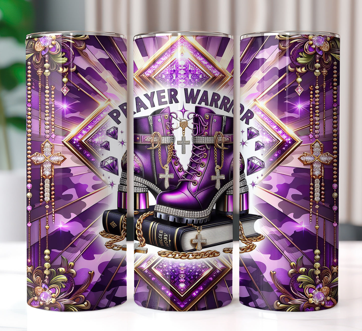 Prayer Warrior Tumbler 16