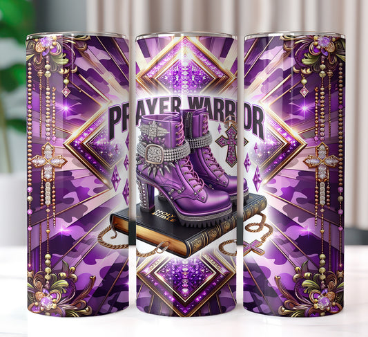 Prayer Warrior Tumbler 17