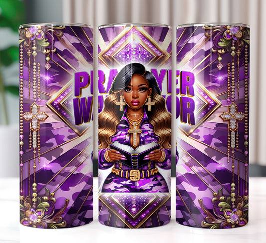 Prayer Warrior Tumbler 30