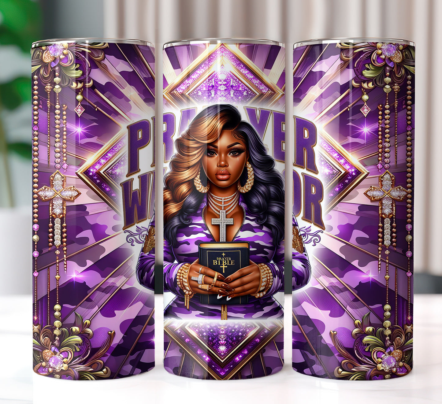 Prayer Warrior Tumbler 38