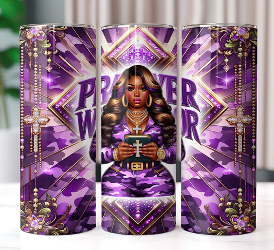 Prayer Warrior Tumbler 45