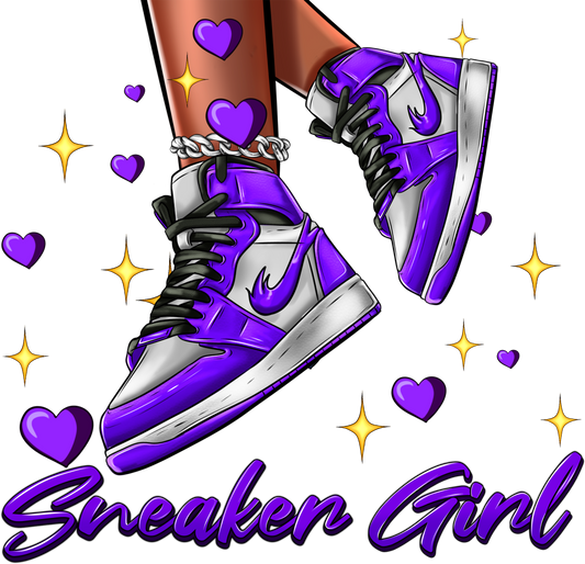 Sneaker Girl Fly Purple